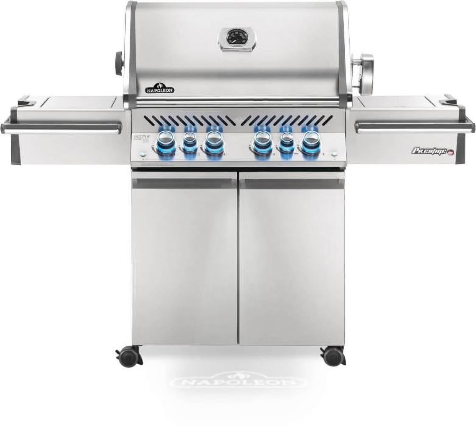 Prestige Pro 500 Propane Gas Grill with Infrared Rear Burner and Infrared Side Burners