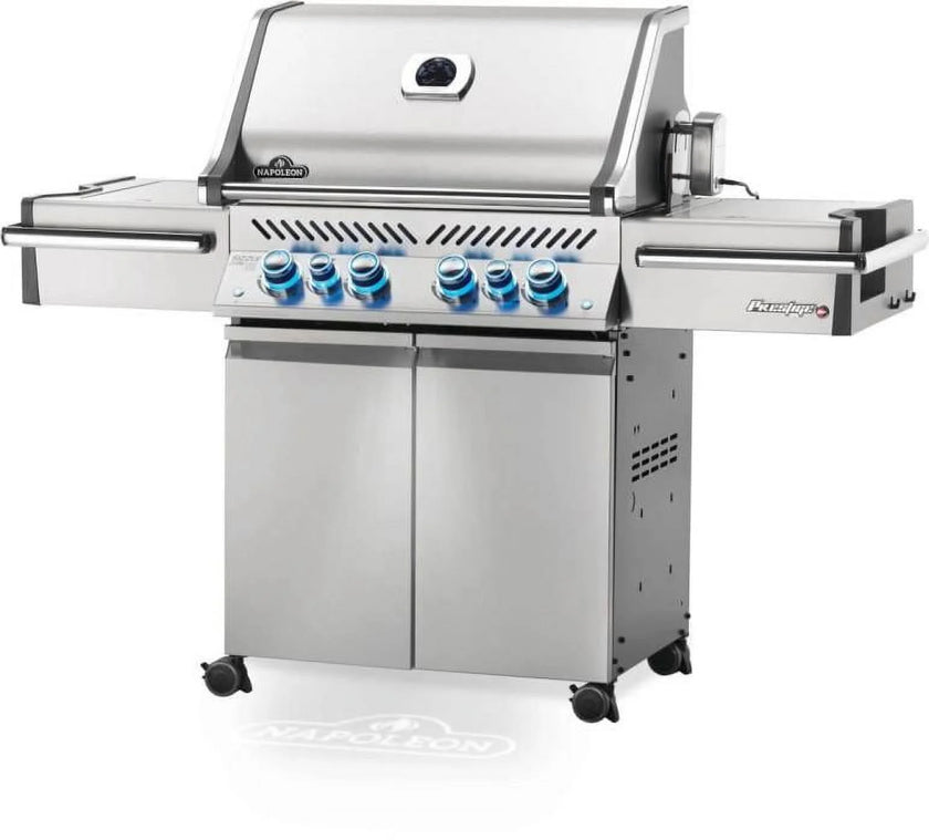Prestige Pro 500 Propane Gas Grill with Infrared Rear Burner and Infrared Side Burners