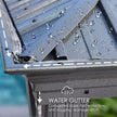 Alexander 14 Ft. D X 9 Ft. H X 12 Ft. W Aluminum Hardtop with Gazebo Galvanized Steel Roof, Nettings & Curtains(Gray)
