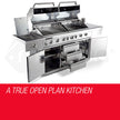 NNEMB 9 Burner BBQ Grill Outdoor Barbeque Gas Stainless Steel Kitchen-1