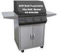 Stainless steel grill with text indicating grill sold separately for KO-BAK3BG model