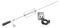 Antenna with a base and cable on a white background