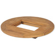 Beer Crate Tabletop Teak 27.6