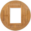 Beer Crate Tabletop Teak 27.6
