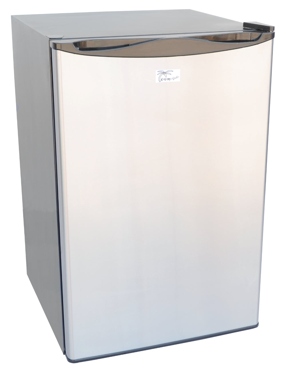 Small refrigerator on a white background